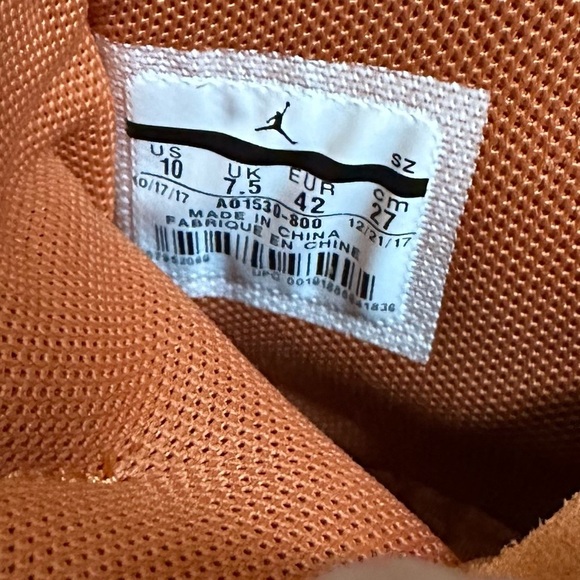 NEW AIR JORDAN 1 Rebel XX in Cinder Orange Womens Size 10 - Picture 11 of 12